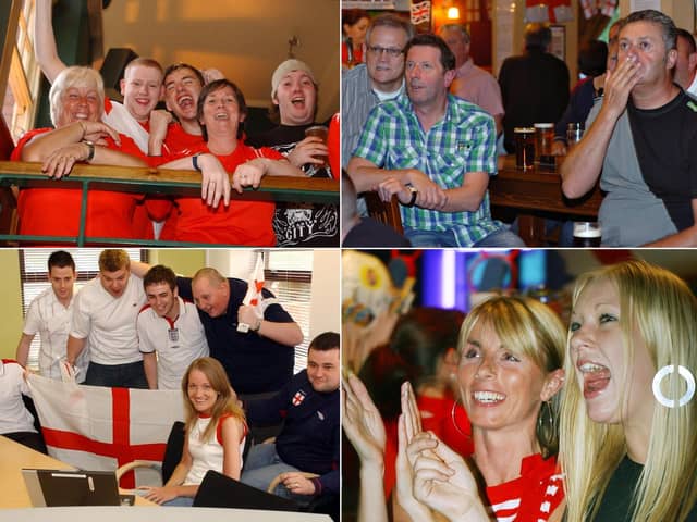 The highs and lows of being an England fan. See if you are pictured in our retro spread.