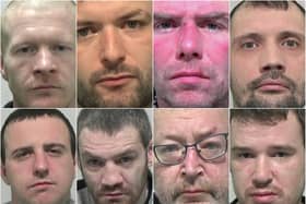 Just some of the criminals from the Sunderland area who have recently received jail terms.