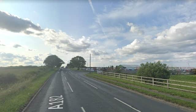 The crash happened at the East Durham Garden Centre junction on the A182 between Easington and South Hetton.