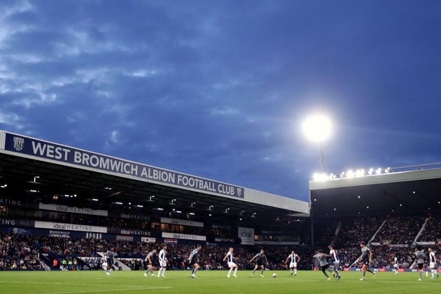 The average attendance at The Hawthorns this season stands at: 22,325