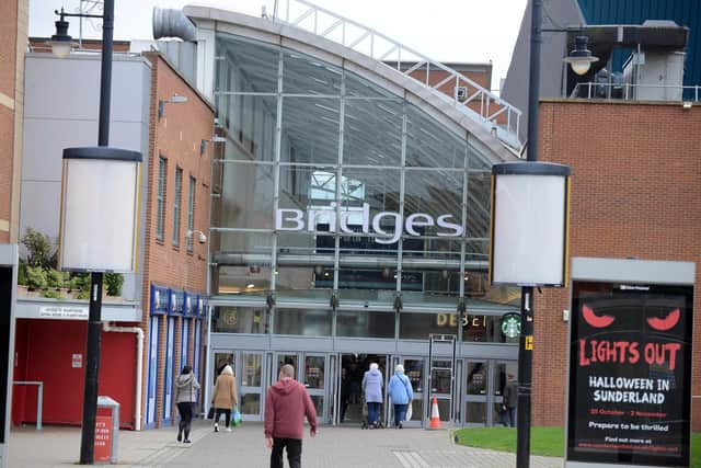 The Bridges shopping centre is now only open to buy essentials, as part of the Government’s continued crackdown to prevent the spread of covid-19. Picture by Stu Norton.