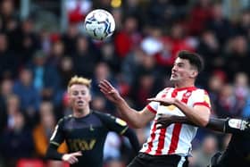 Regan Poole of Lincoln City is a Sunderland 'target' claim reports. (Photo by George Wood/Getty Images).
