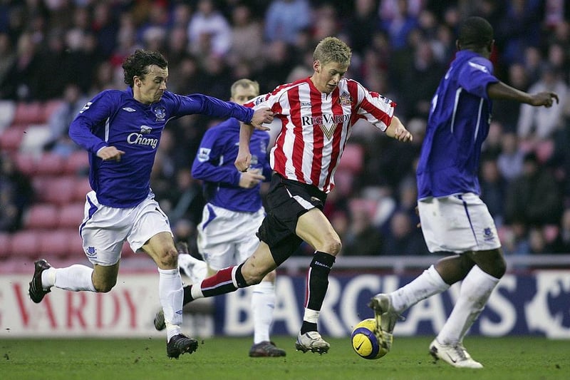 The striker scored just twice in 39 appearances for Sunderland during his spell at the club between 2005 and 2007.