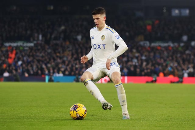 The full-back was forced off in the 70th minute of Leeds' win over Blackburn with a hamstring issue and is set to be sidelined for around three weeks.