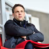 New Sunderland sporting director takes in the action at the Stadium of Light against Wigan on Saturday.