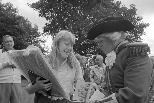 President Carter's daughter Amy visited Washington Old Hall in 1982. Remember this?