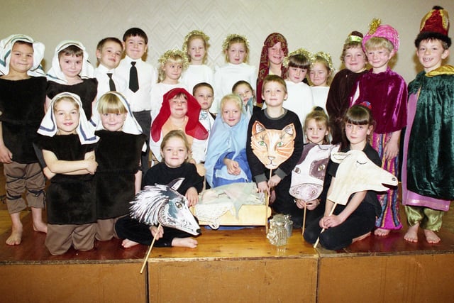 The Hastings Hill Primary School Nativity in December 1992. Can you spot someone you know?