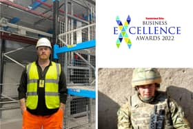 Steven Conlin whose business SJC Utility Services has been nominated for the Sunderland Echo Business Excellence Awards.