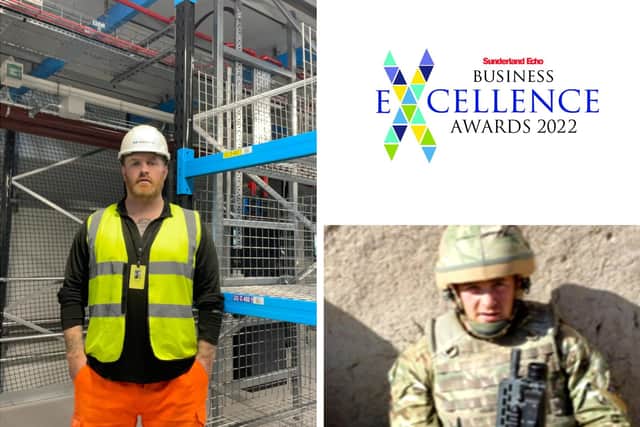 Steven Conlin whose business SJC Utility Services has been nominated for the Sunderland Echo Business Excellence Awards.
