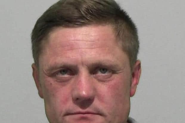Trotter, 41, of Ashill Court, Sunderland, pleaded guilty to four charges of burglary and one of assaulting an emergency worker and was sentenced to two years and six months behind bars