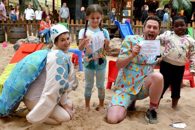 The popular beach attraction is at The Bridges until September 4, with a host of activities. Tickets for the beach are £2 per child and can be purchased at the Customer Service Desk. The beach is open to children 10 and under who must be accompanies by a parent or guardian.