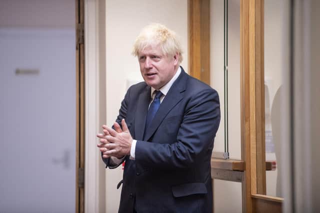 Prime Minister Boris Johnson, Pic credit: Lucy Young/Evening Standard/PA Wire.