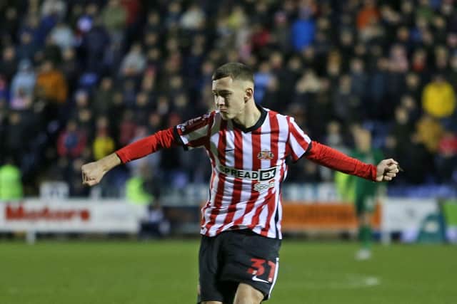 Sunderland youngster Chris Rigg