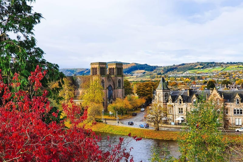 An autumnal Inverness by Brian Oliver.
