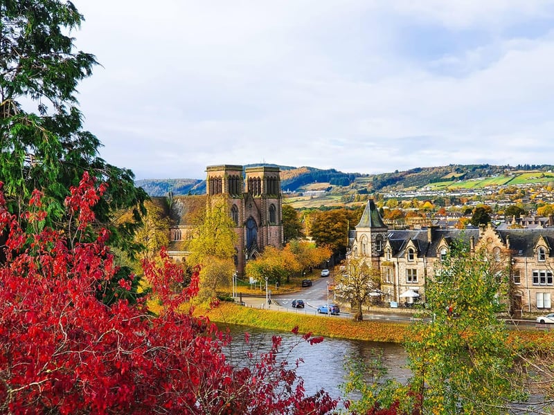 An autumnal Inverness by Brian Oliver.