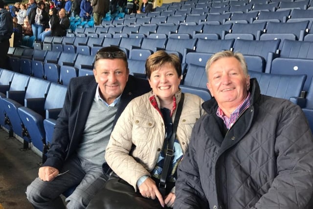 Terry Steel on Twitter writes poignantly: "Reliving the past. My brother and I used to take my daughter to the games in the late 70s. Unfortunately, he was terminally ill here but we managed it one last time."