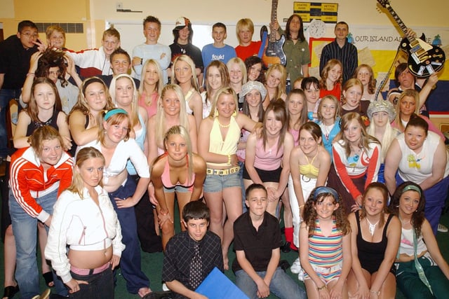 Hetton School's sixth annual talent show saw quite a turnout in 2005.