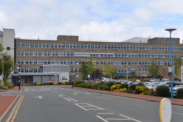 The incident took place at Sunderland Royal Hospital.