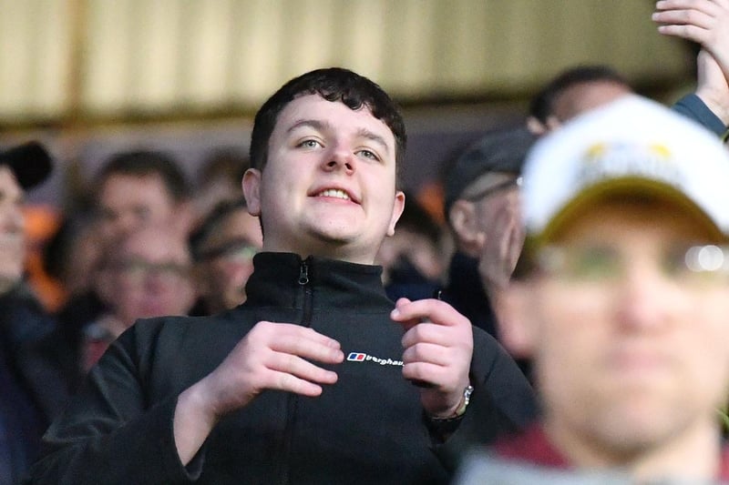 Over 2,200 Sunderland fans made plenty of noise at Turf Moor