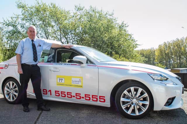 Trevor Hines of Station Taxis which is sponsoring this year's Portfolio Awards.