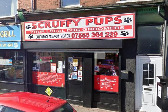 The business had just been named as one of the top three dog groomers in Sunderland. Photo: Google Maps.