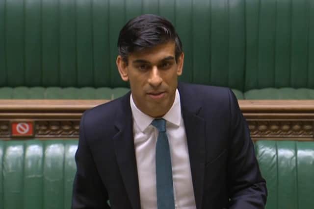 Chancellor of the Exchequer Rishi Sunak delivers his one-year Spending Review in the House of Commons, London.