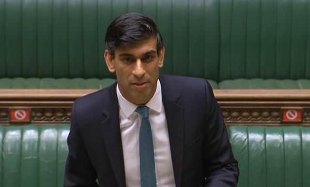 Chancellor of the Exchequer Rishi Sunak delivers his one-year Spending Review in the House of Commons, London.