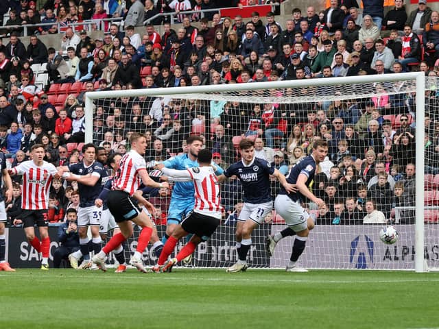 Sunderland vs Millwall. Photo: Ian Horrocks