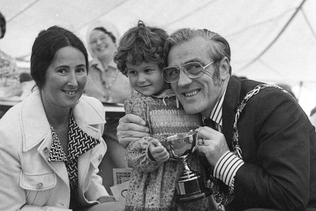 Alayne Elizabaeth Towers won her section and then went on to win the trophy for the overall winner in 1978.