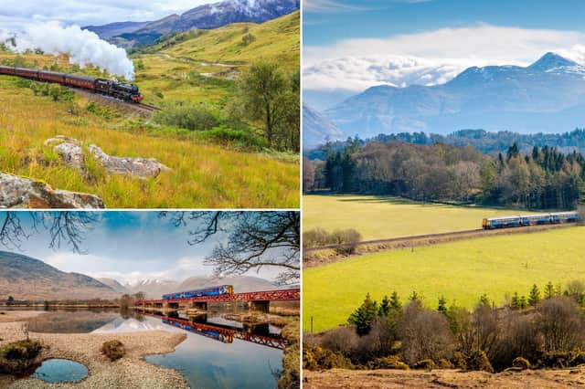 Some of the views you can enjoy from Scotland's scenic railways.