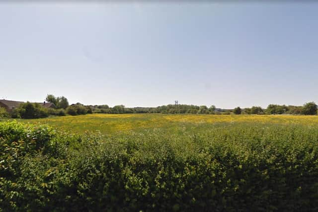 The land in question. Picture from Google Streetview.
