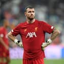 Andrew Lonergan of Liverpool looks on prior to the UEFA Super Cup match between Liverpool and Chelsea at Vodafone Park on August 14, 2019 in Istanbul, Turkey.