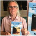Author Ian Mole with his latest book, Around the World… and Parts of Gateshead (Tales of a Wearsider Overseas).