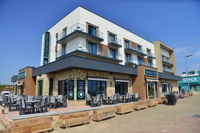 The Seaburn Inn is a short walk from the Grand Hotel and has a four out of five rating from 161 reviews.