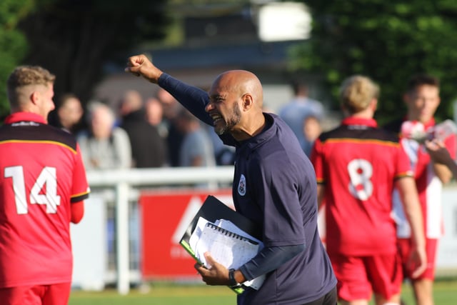 Martin Carruthers hailed Ilkeston's patience after their 4-0 win over Corby.