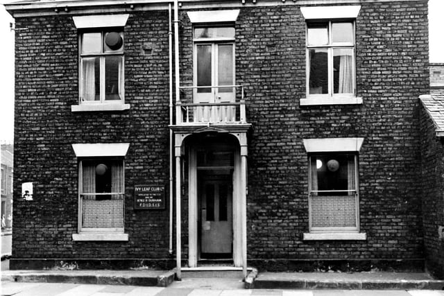 Hendon Road Old Ivy Leaf Club. Here it is in 1962. Photo: Bill Hawkins.