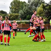 Sunderland Women narrowly lost 3-2 to Charlton Athletic in a controversial and fiery match at Eppleton CW in the Women’s Championship. Chris Fryatt picture.