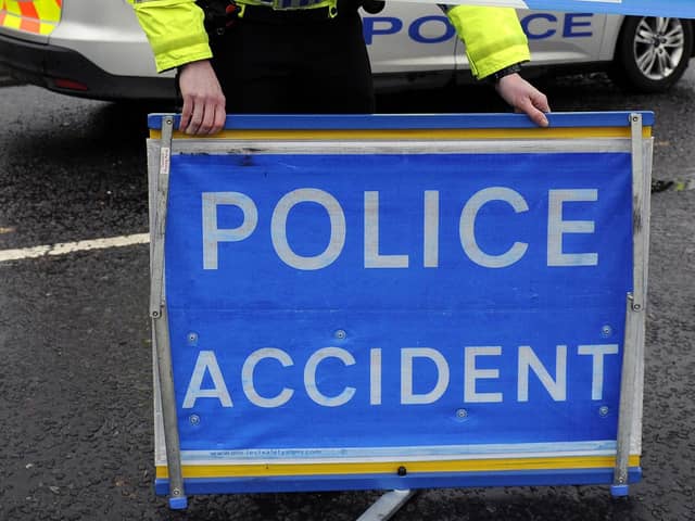 A person has been injured following a collision on the A19.