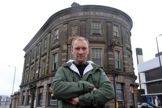 The Wheatsheaf pub landlord Gary Laidler is unhappy with Covid fine while carrying work out inside the pub during lockdown restrictions.