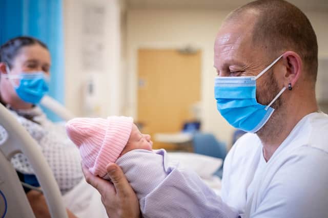 South Tyneside and Sunderland NHS Foundation Trust has shared information for parents-to-be as it continues to manage the risk of Covid-19 on its maternity units. Photo by Jim Varney.