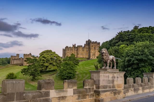 Beautiful Alnwick Castle. See question 10 in the geography round. Picture by Jane Coltman.