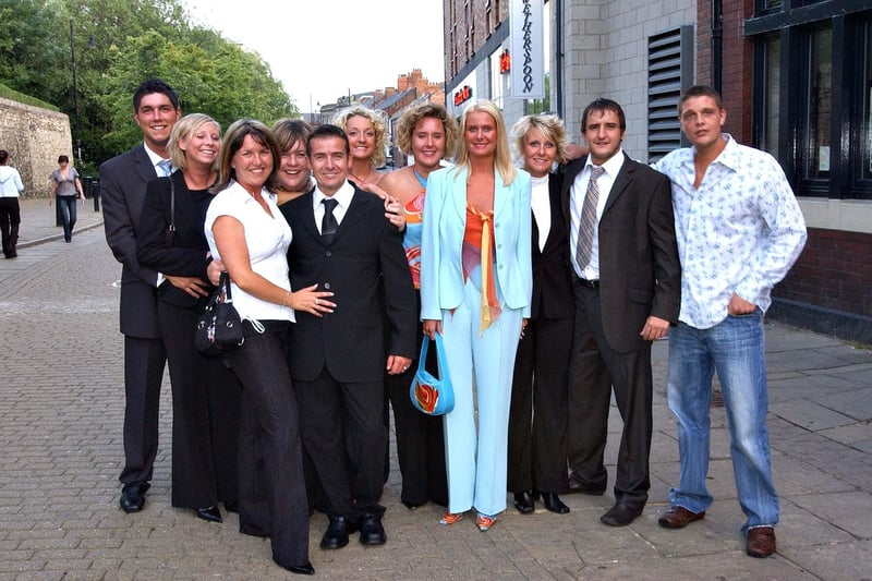 This group of friends was out in force in July 2003. Recognise anyone?