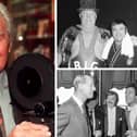 Dickie Davies and the wrestling stars we saw in Sunderland.