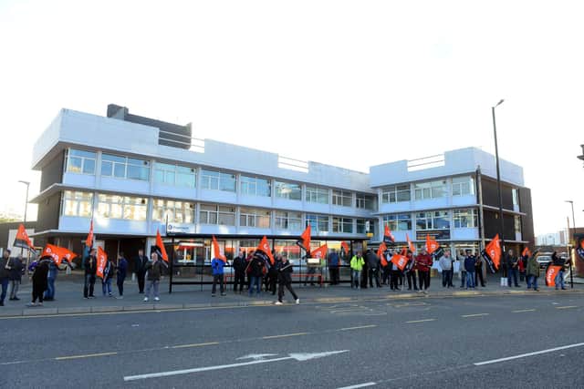 Stagecoach bus drivers are striking for five days.
