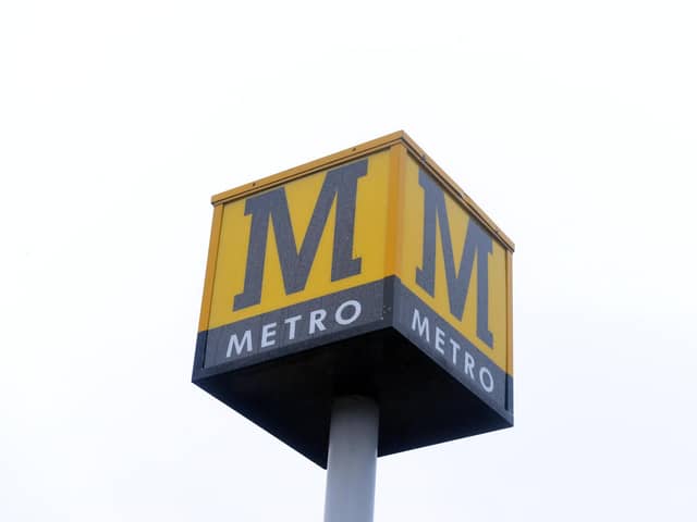 Metro services were suspended between Park Lane and South Hylton.