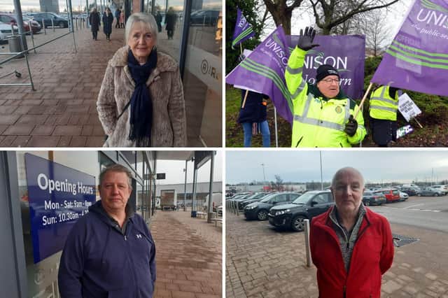 Sunderland residents have been reacting to a third day of strikes by NEAS workers.