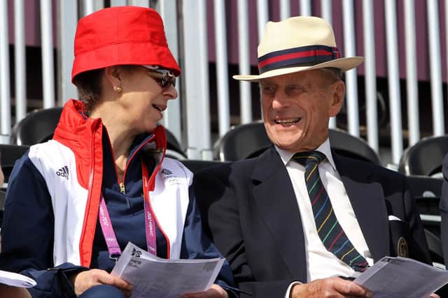 Princess Anne and the Duke of Edinburgh. Picture: PA.