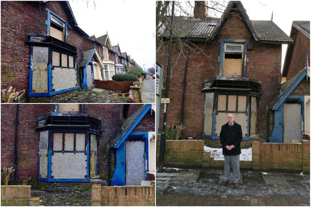 There's been complaints about the state of an empty property in Tunstall Terrace