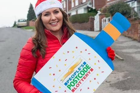 Lottery ambassador Judie McCourt has sent her well wishes to the latest Sunderland winners of the People's Postcode Lottery.