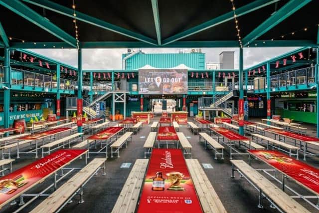 Budweiser will host a fanzone at Stack
